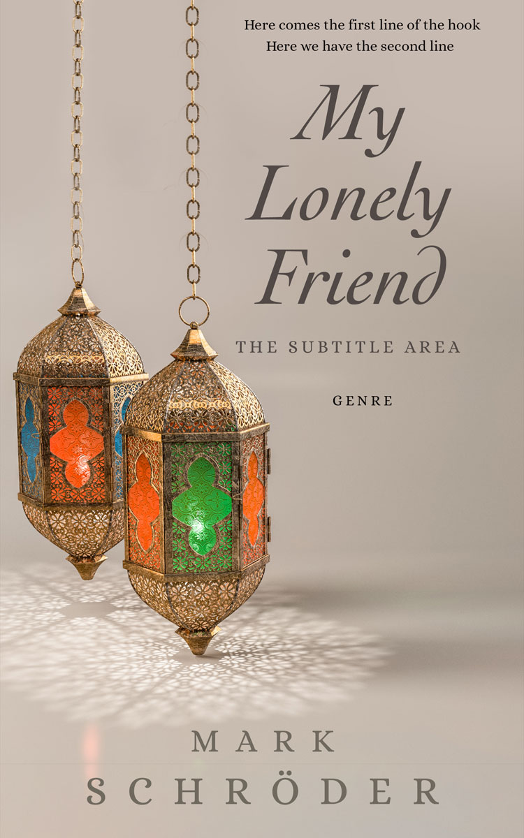 2D view of Premade Religion & Spirituality Book Cover - Silk