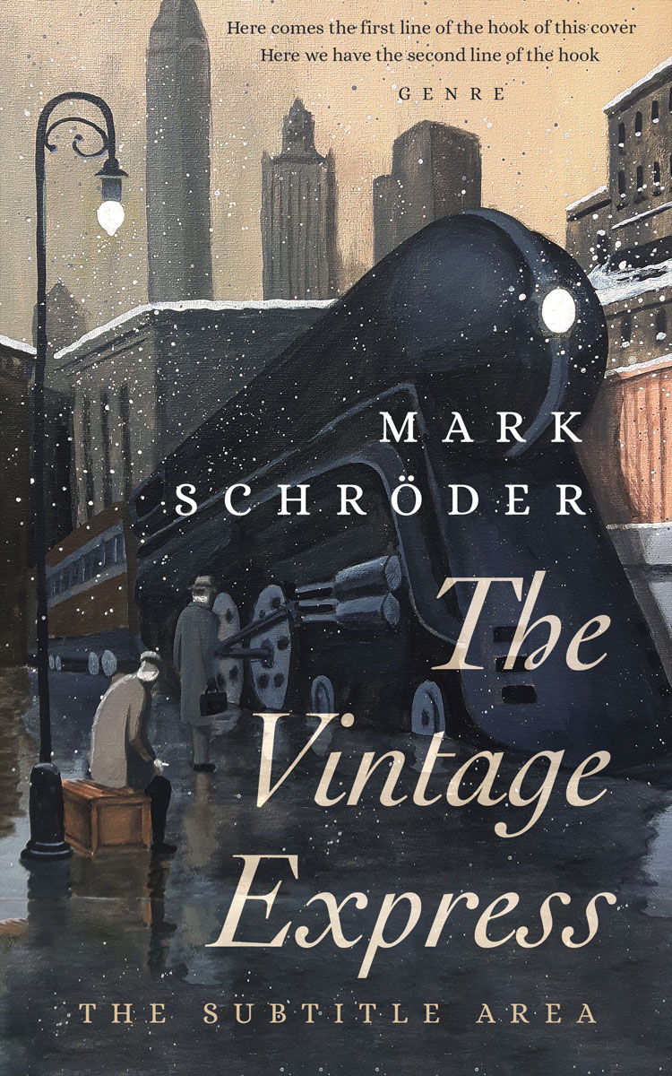 2D view of Premade Historical Book Cover - Tuna