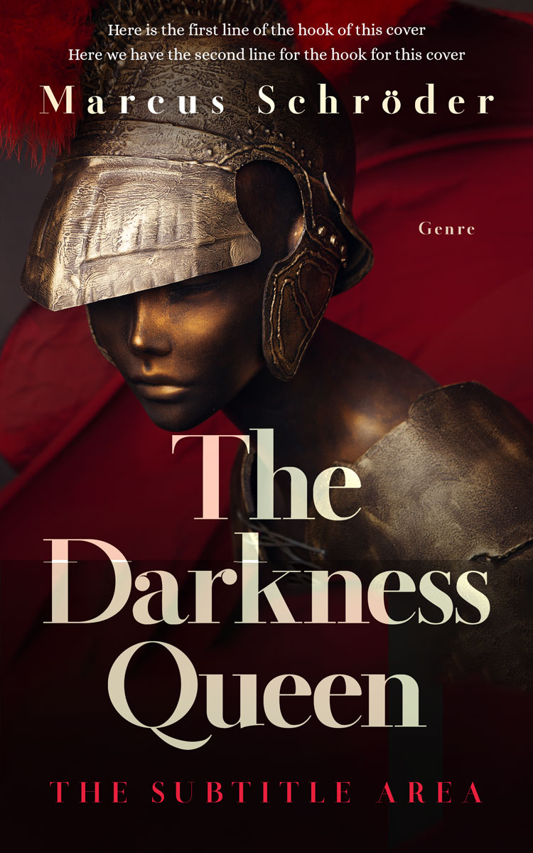 2D view of Premade Fantasy Book Cover - Coffee Bean