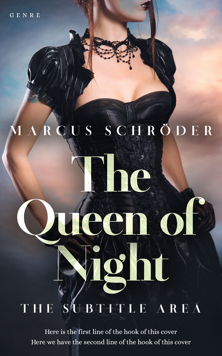 2D view of Premade Erotica Book Cover - Vanilla