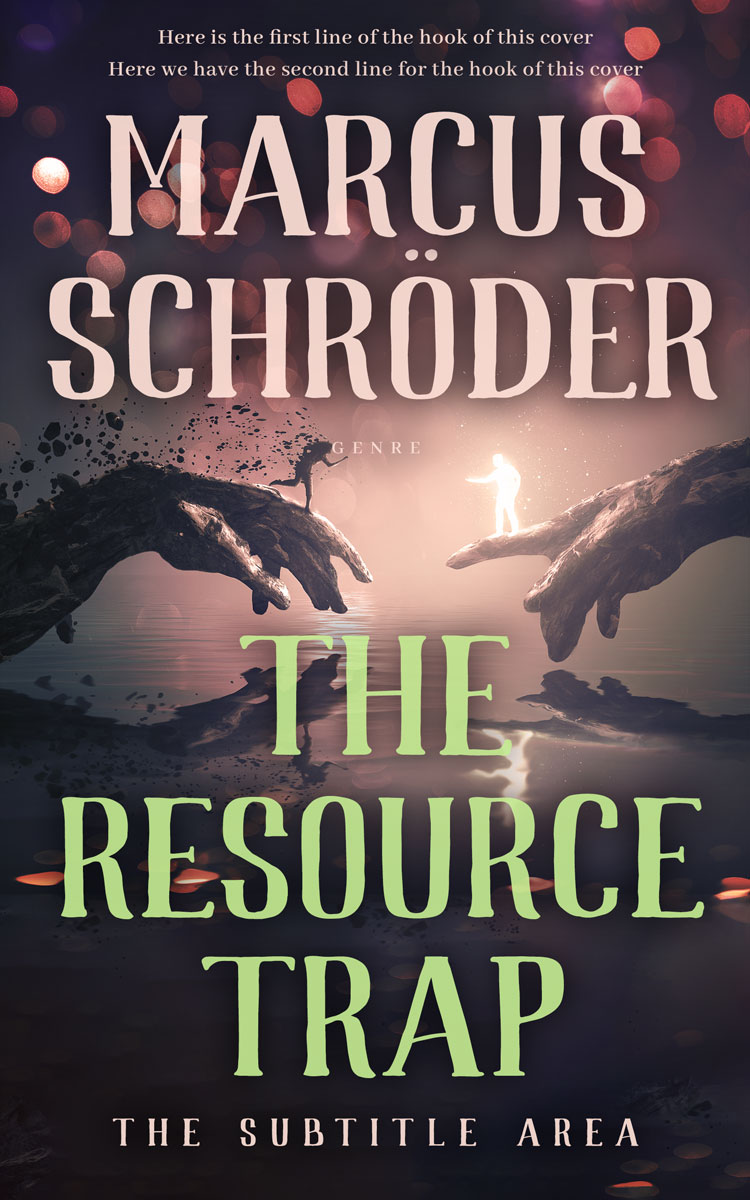 2D view of Premade Religion & Spirituality Book Cover - Akaroa