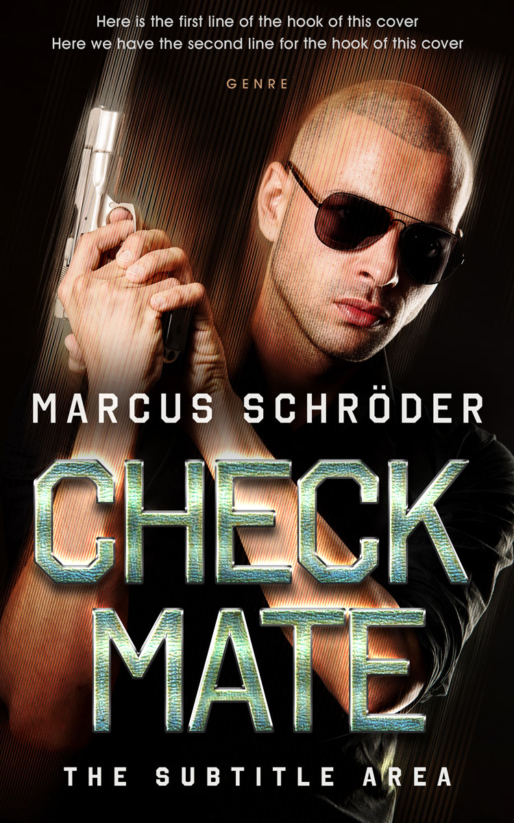 2D view of Premade Mystery & Thriller & Suspense Book Cover - Sorrell Brown