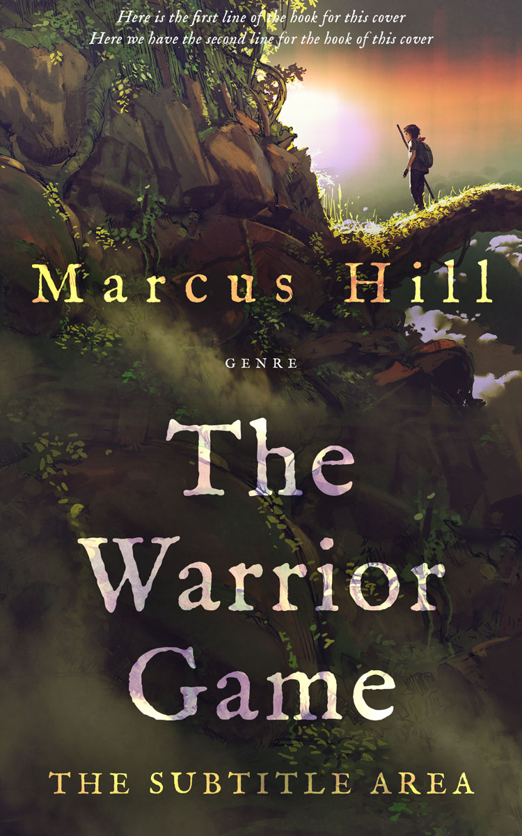 2D view of Premade Mystery & Thriller & Suspense Book Cover - Dune