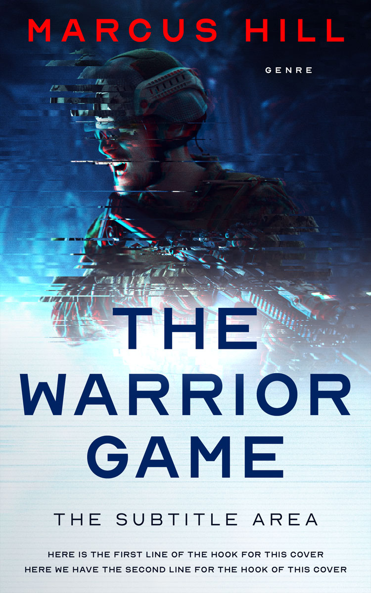 2D view of Premade Mystery & Thriller & Suspense Book Cover - Big Stone