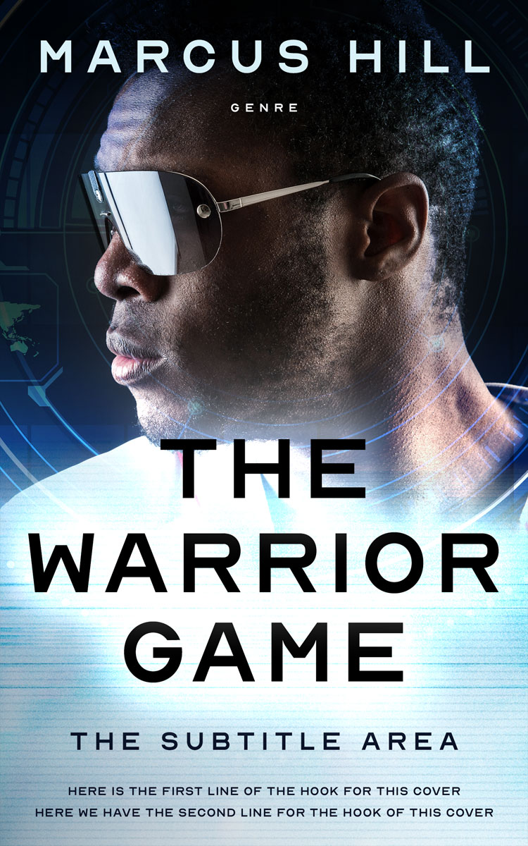 2D view of Premade Science Fiction Book Cover - Botticelli