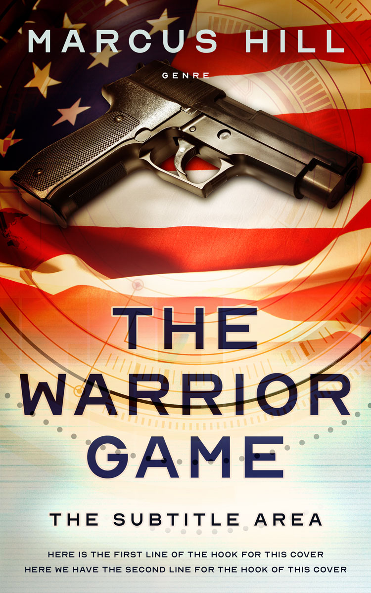 2D view of Premade Action & Adventure Book Cover - Gondola