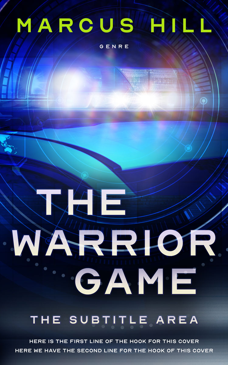 2D view of Premade Mystery & Thriller & Suspense Book Cover - Big Stone