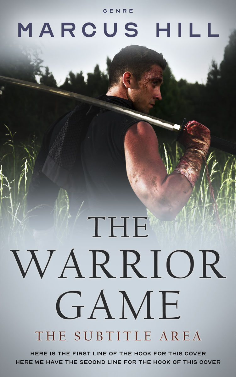 2D view of Premade Fantasy Book Cover - Submarine