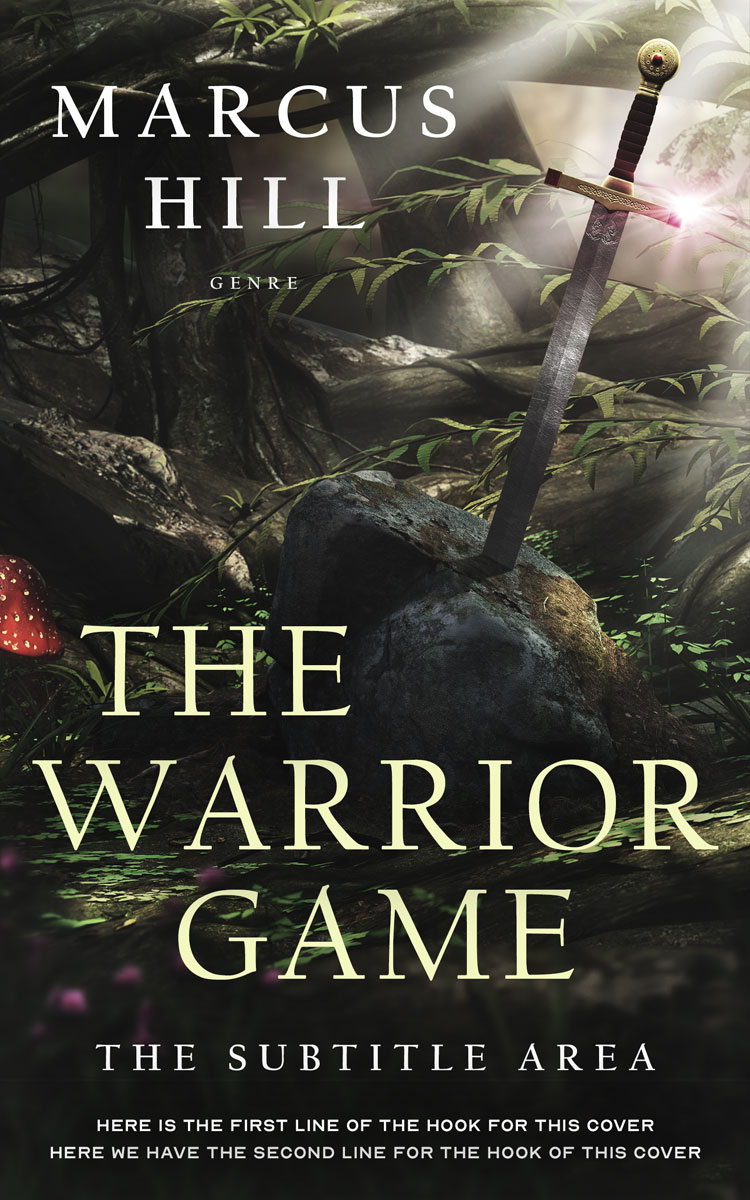 2D view of Premade Historical Book Cover - Heavy Metal