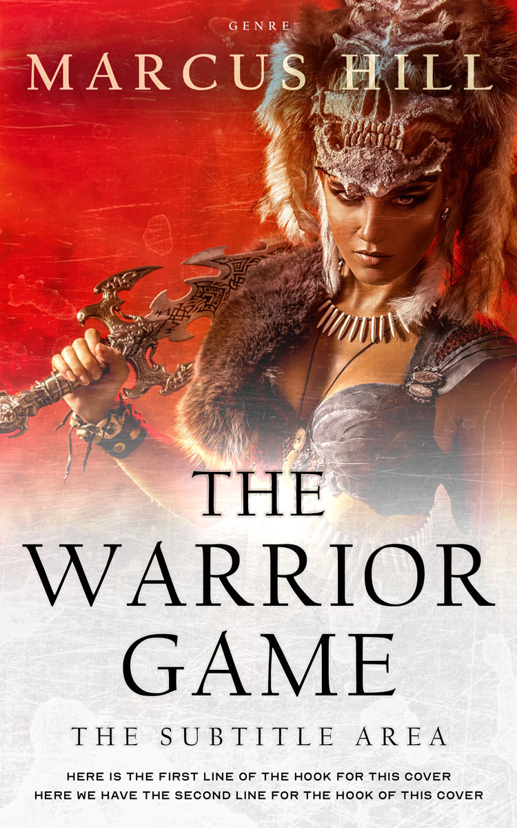 2D view of Premade Fantasy Book Cover - Pearl Bush