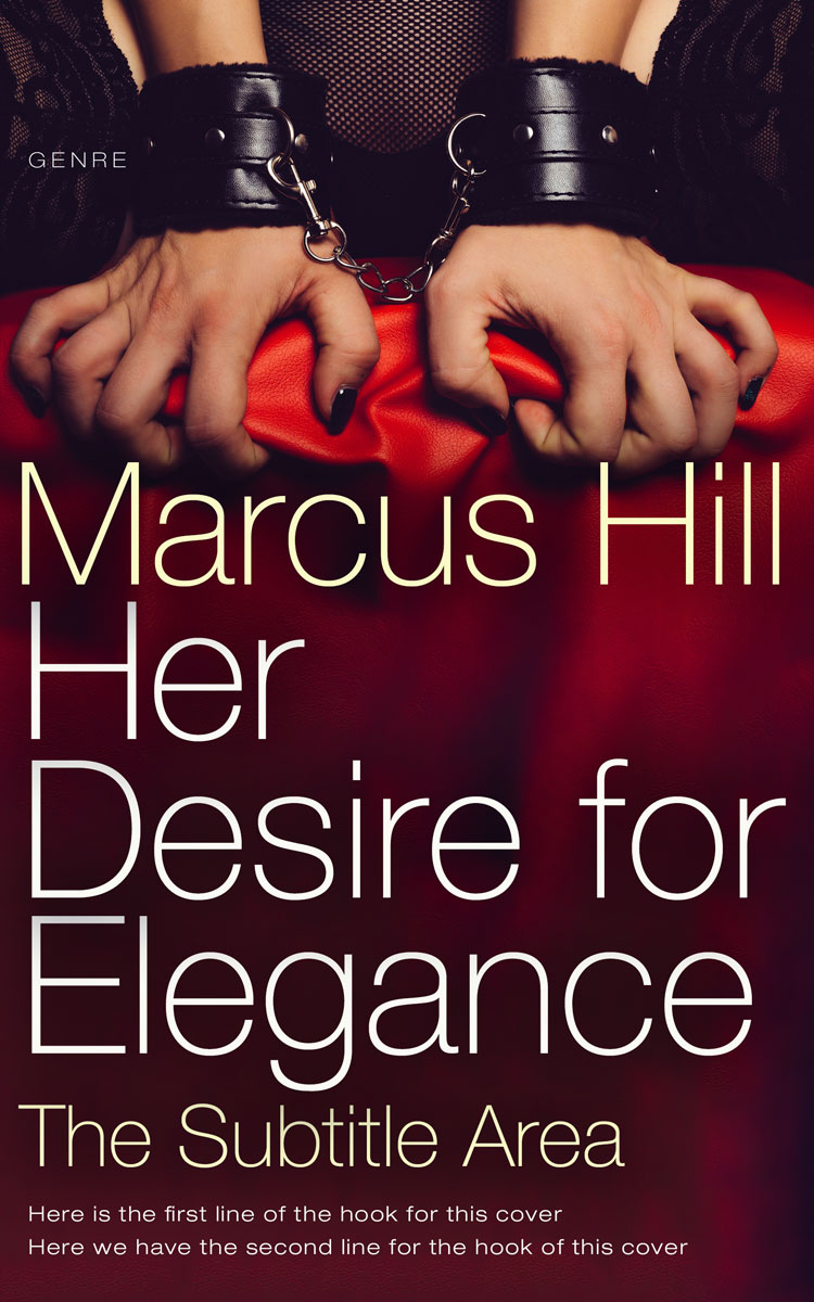 2D view of Premade Erotica Book Cover - Aubergine