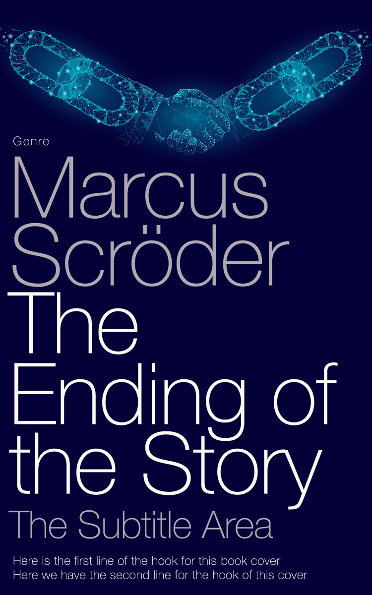 2D view of Premade Business Book Cover - Deep Cove