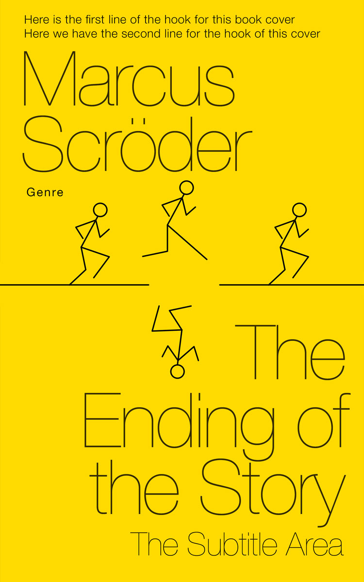 2D view of Premade Self-Improvement & Self-Help Book Cover - School Bus Yellow