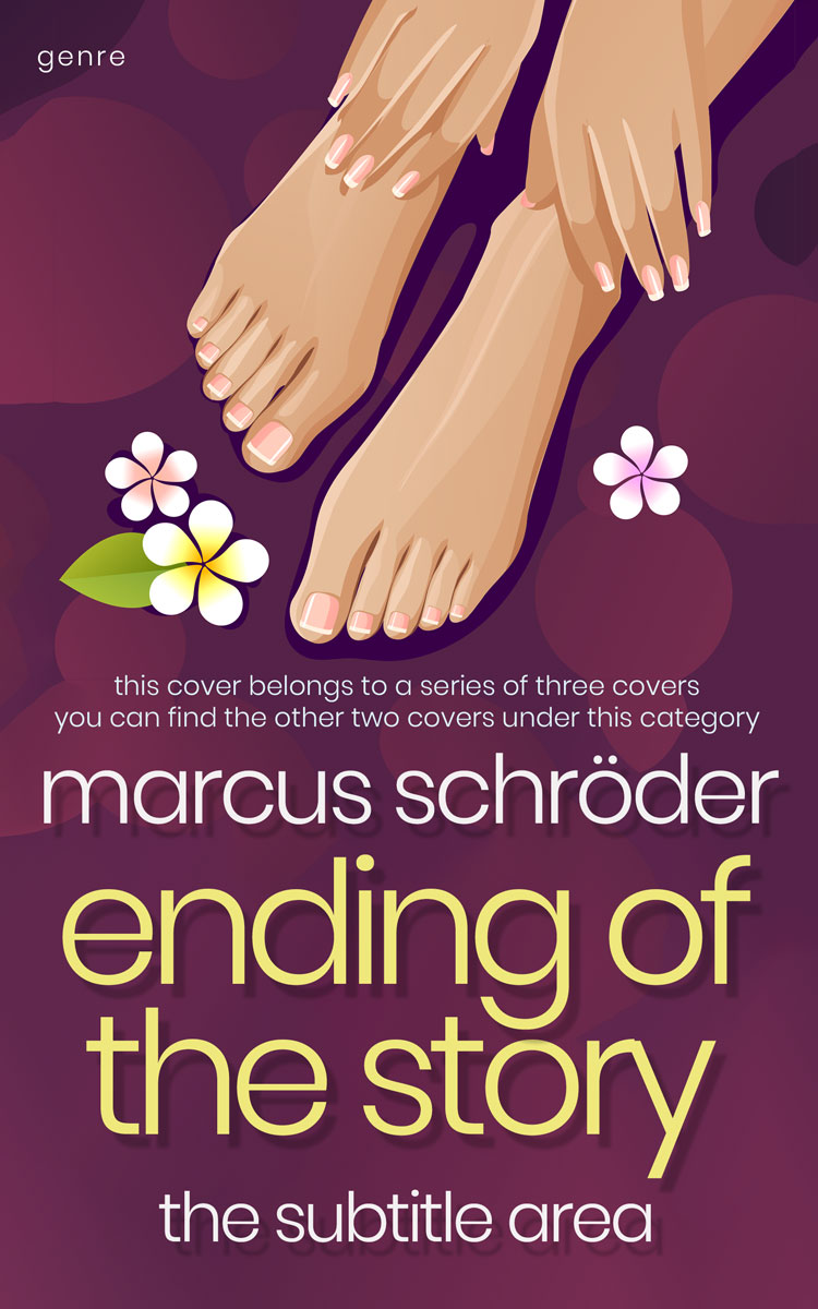 2D view of Premade Self-Improvement & Self-Help Book Cover - Tawny Port