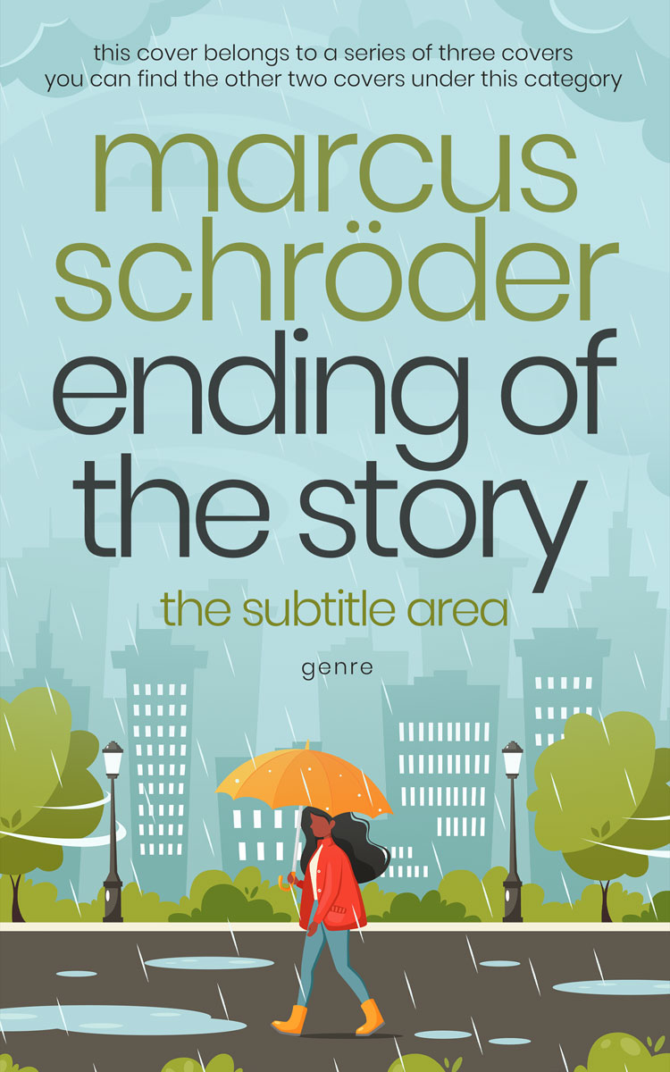 2D view of Premade Romance Book Cover - Ziggurat