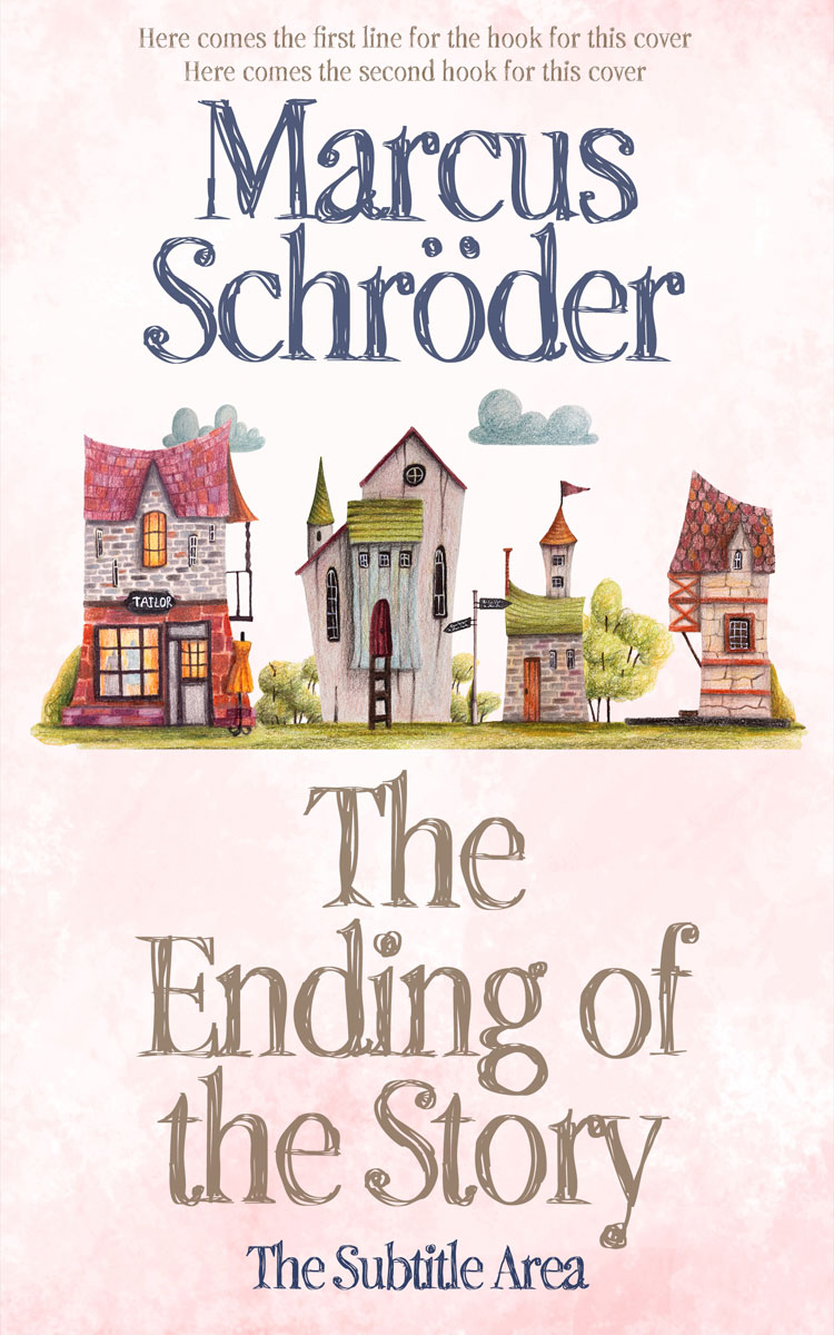 2D view of Premade Fantasy Book Cover - Vista White