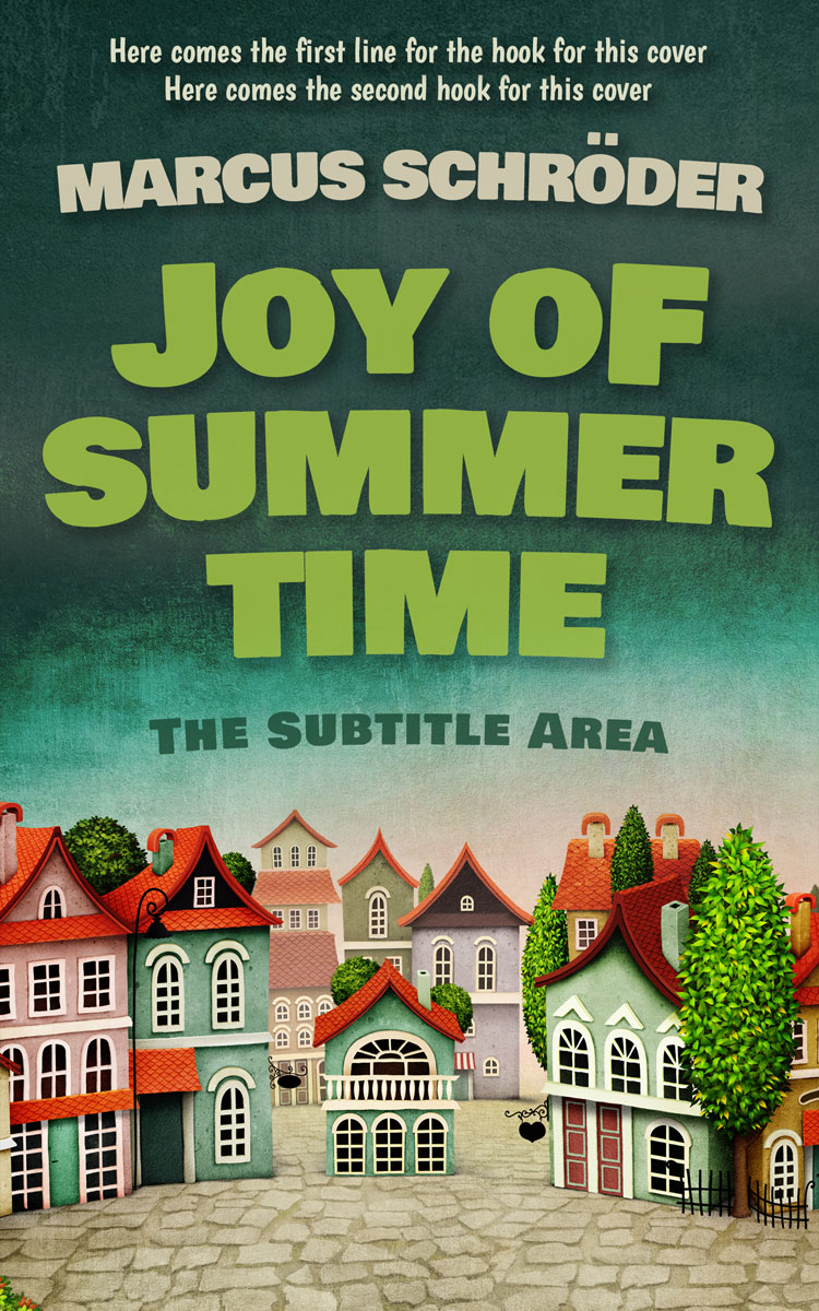 2D view of Premade Children's Book Cover - Plantation