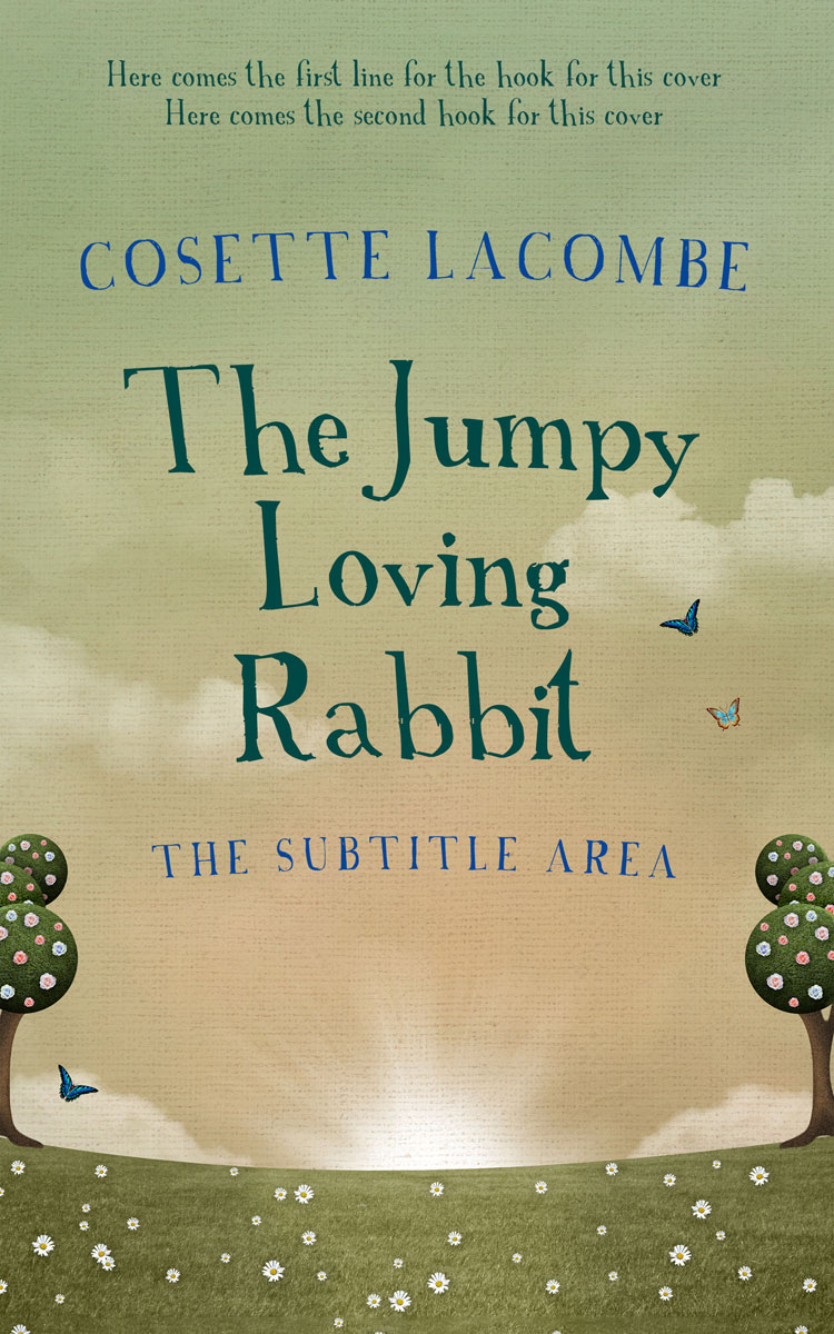 2D view of Premade Literary Fiction Book Cover - Hillary