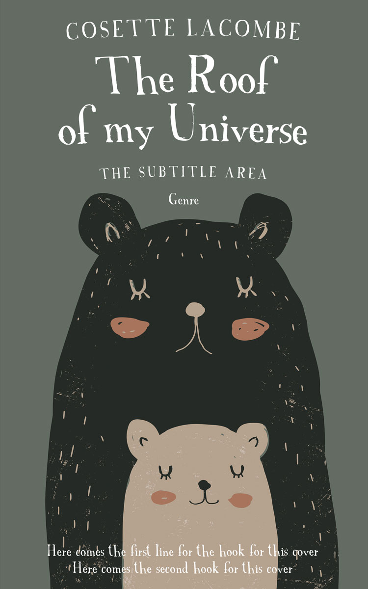 2D view of Premade Children's Book Cover - Willow Grove