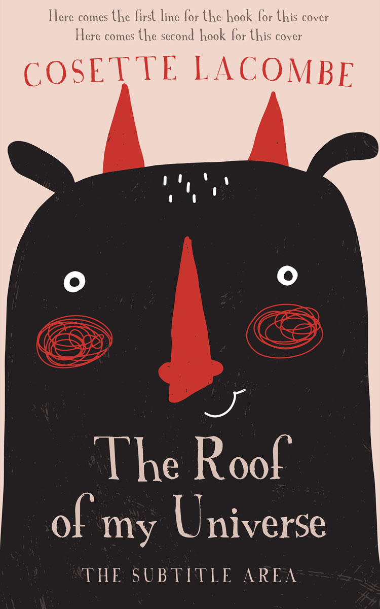 2D view of Premade Horror Book Cover - Thunder