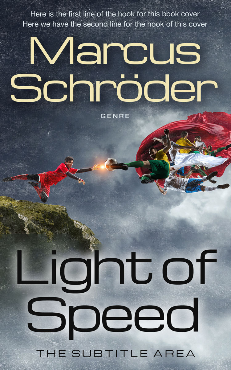 2D view of Premade Business Book Cover - Mako