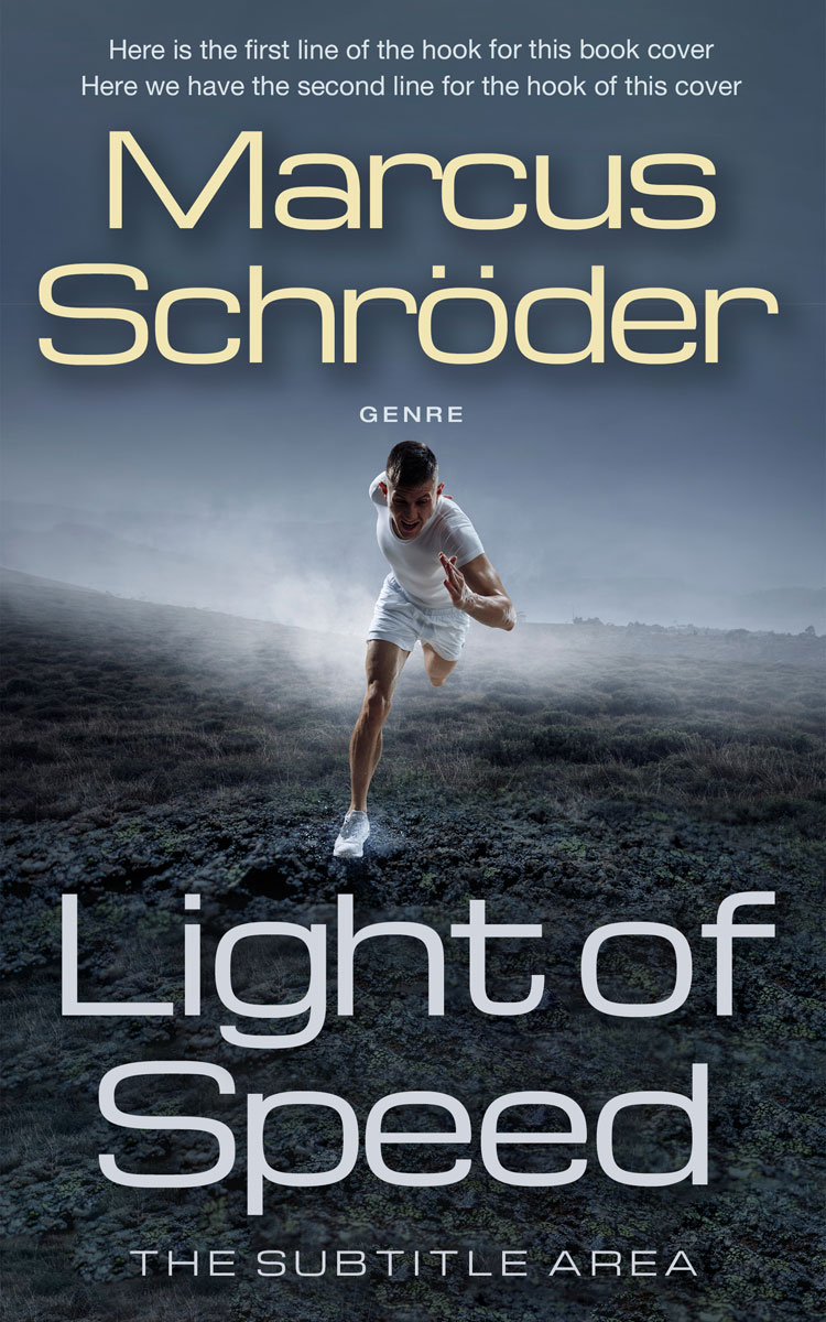 2D view of Premade Sports & Fitness Book Cover - Limed Spruce