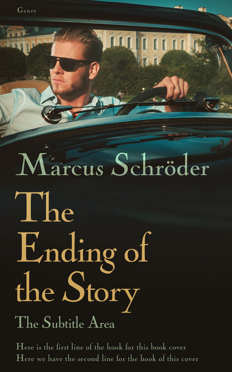 2D view of Premade Royal Romance Book Cover - Heavy Metal