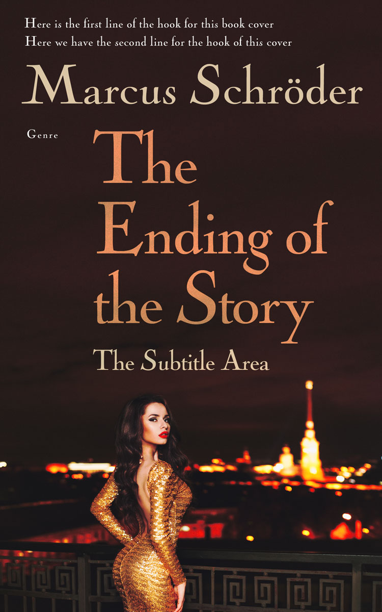 2D view of Premade Royal Romance Book Cover - Cocoa Brown