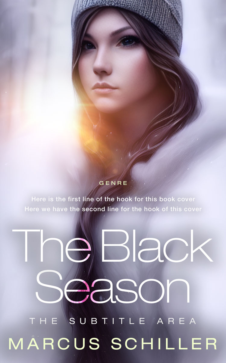 2D view of Premade Teen & Young Adult Book Cover - Gray Suit