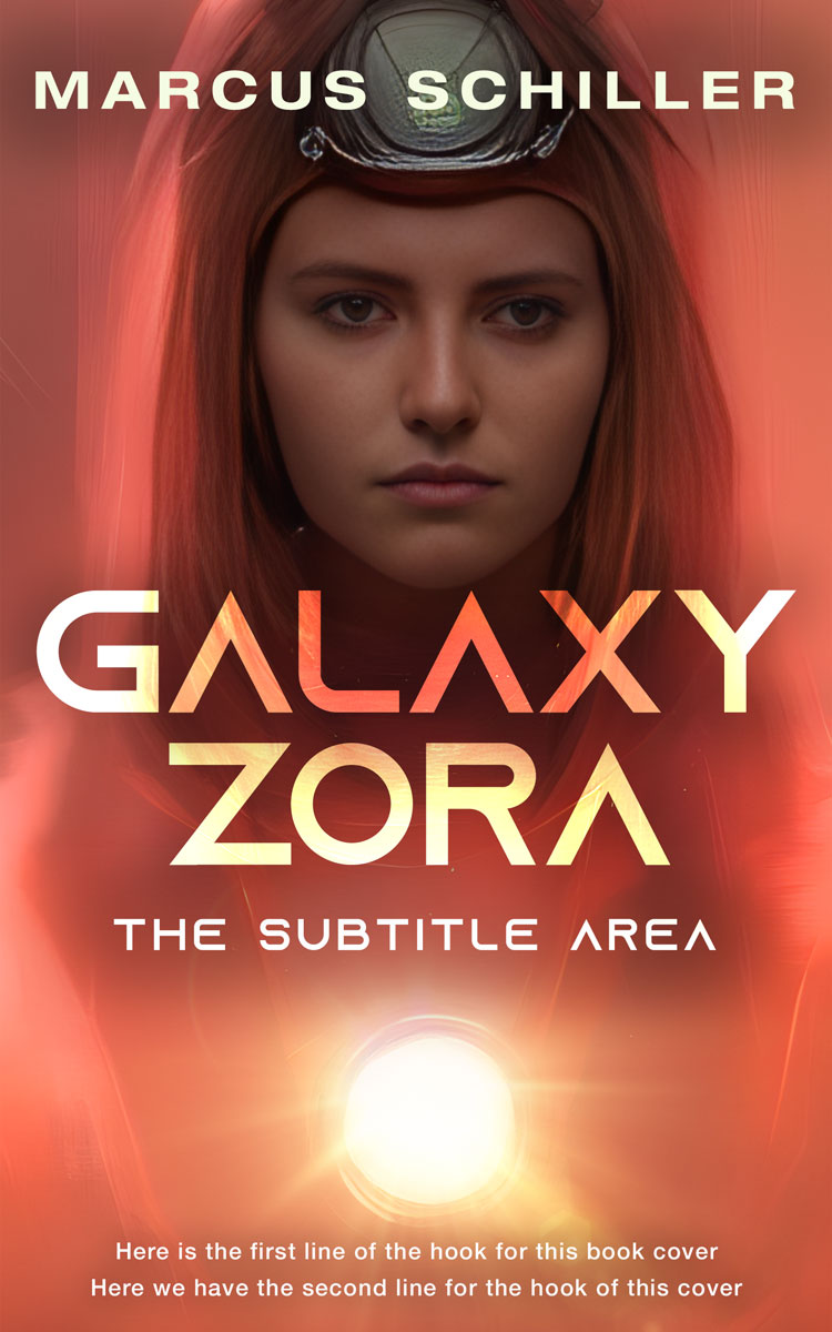 2D view of Premade Science Fiction Book Cover - Crail