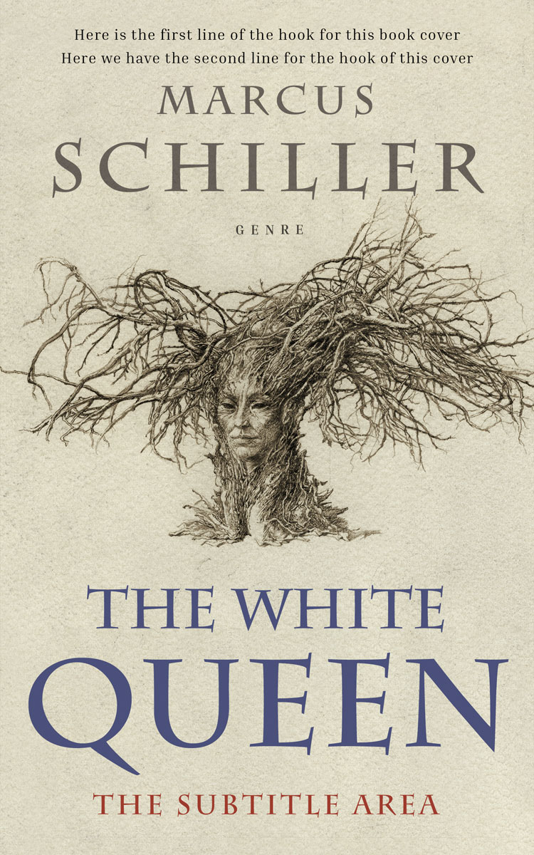 2D view of Premade Fantasy Book Cover - Sisal