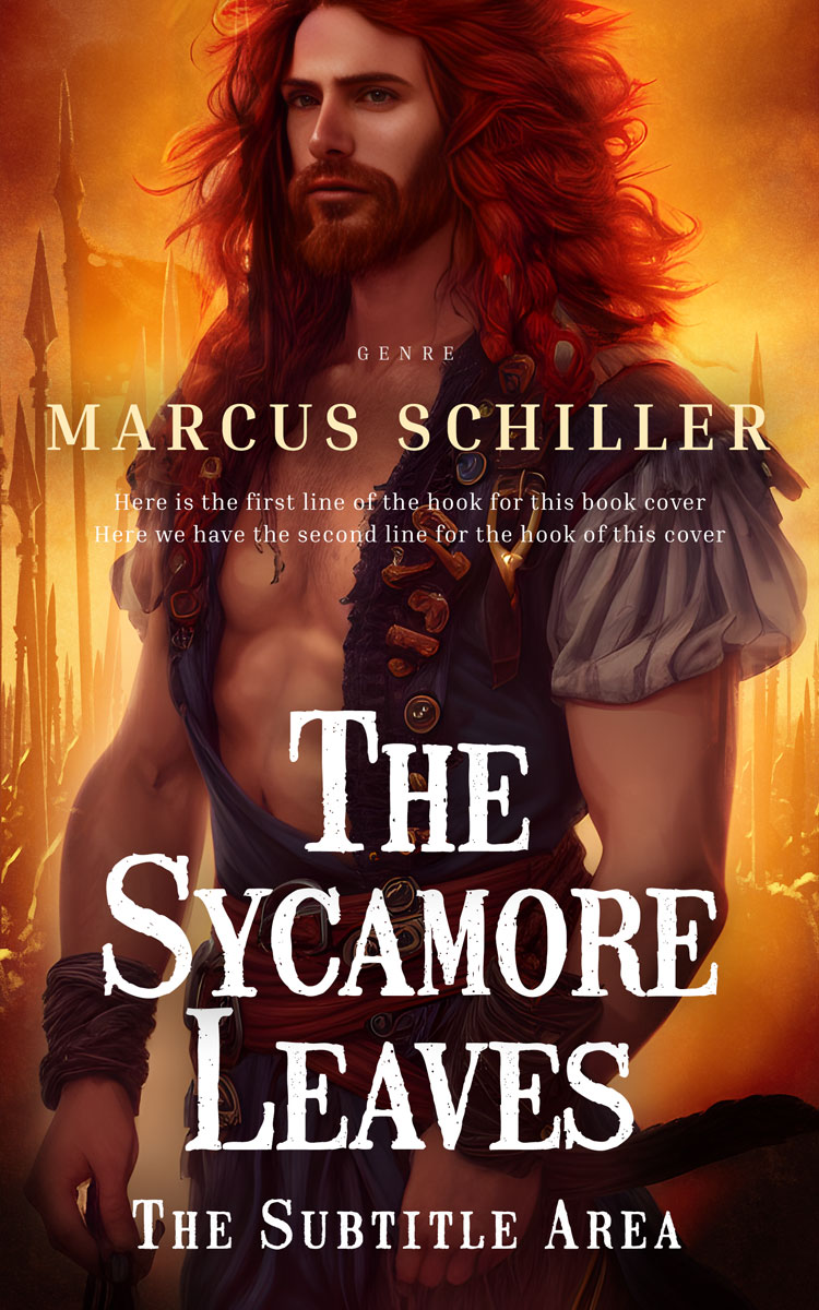 2D view of Premade Historical Book Cover - Cedar