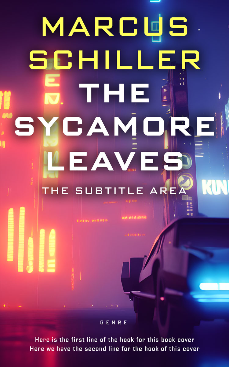 2D view of Premade Mystery & Thriller & Suspense Book Cover - Tonys Pink