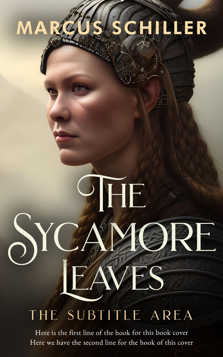 2D view of Premade Historical Book Cover - Chino