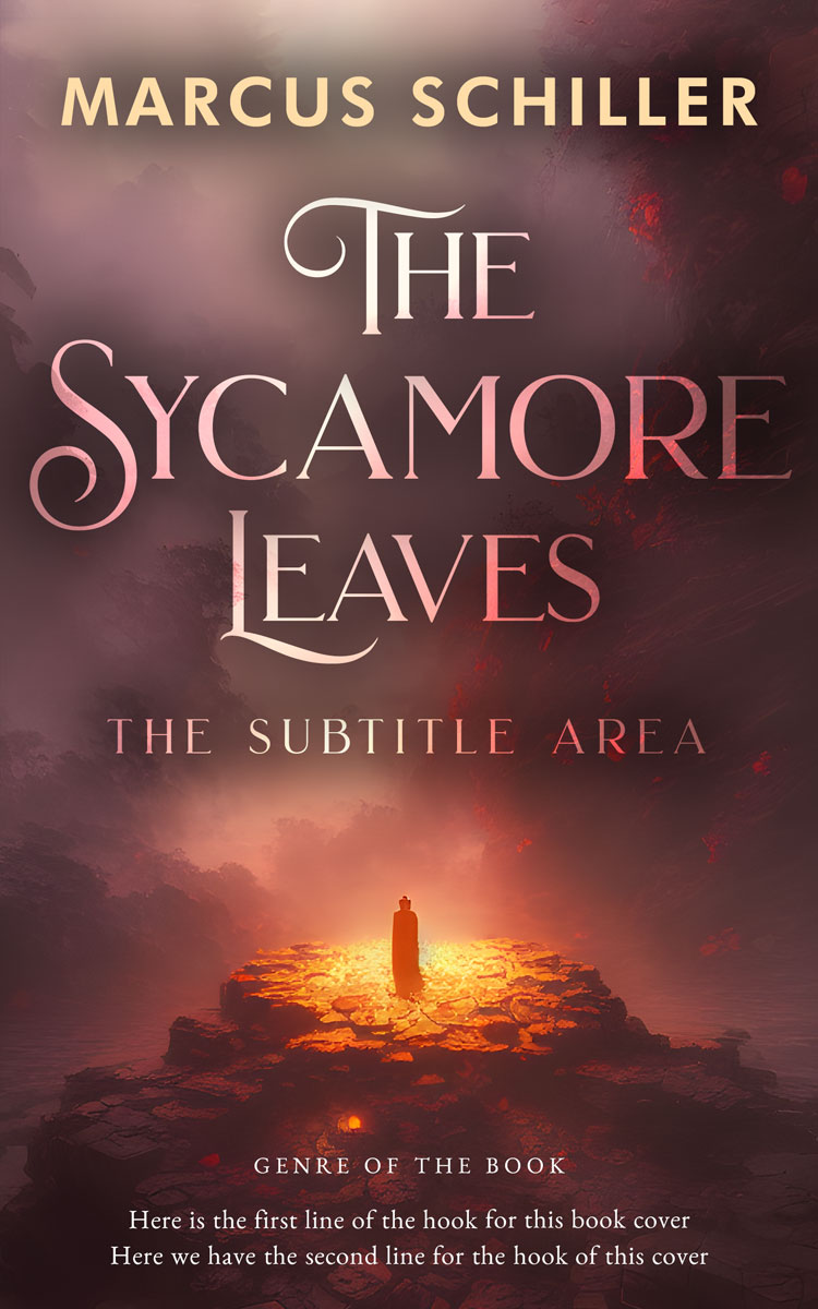 2D view of Premade Fantasy Book Cover - Congo Brown