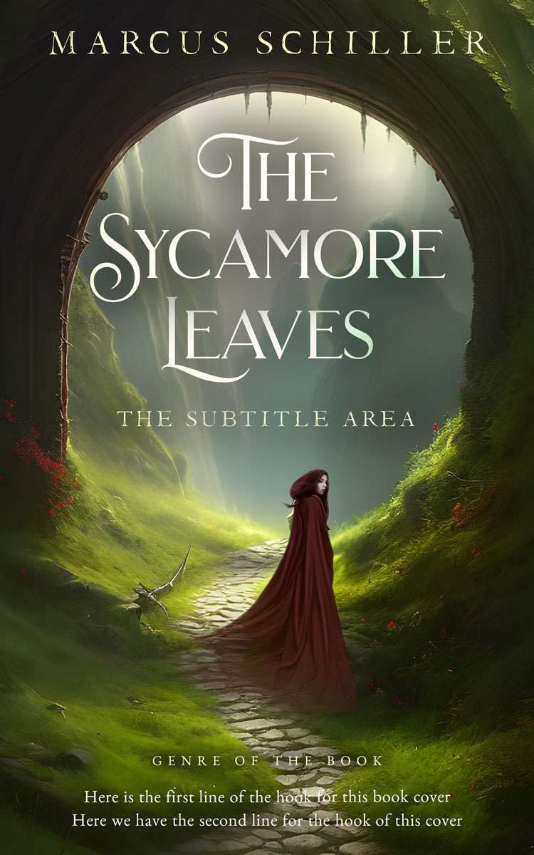 2D view of Premade Mystery & Thriller & Suspense Book Cover - Birch