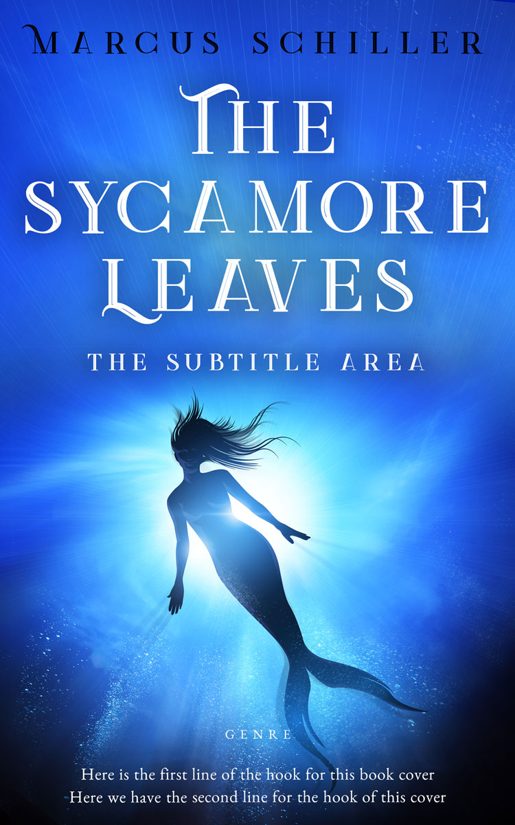 2D view of Premade Fantasy Book Cover - Mariner