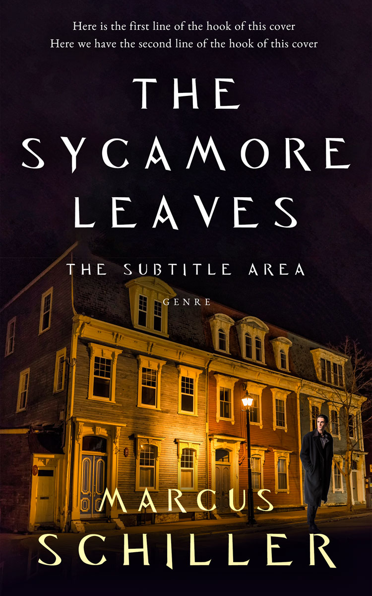 2D view of Premade Mystery & Thriller & Suspense Book Cover - Gondola