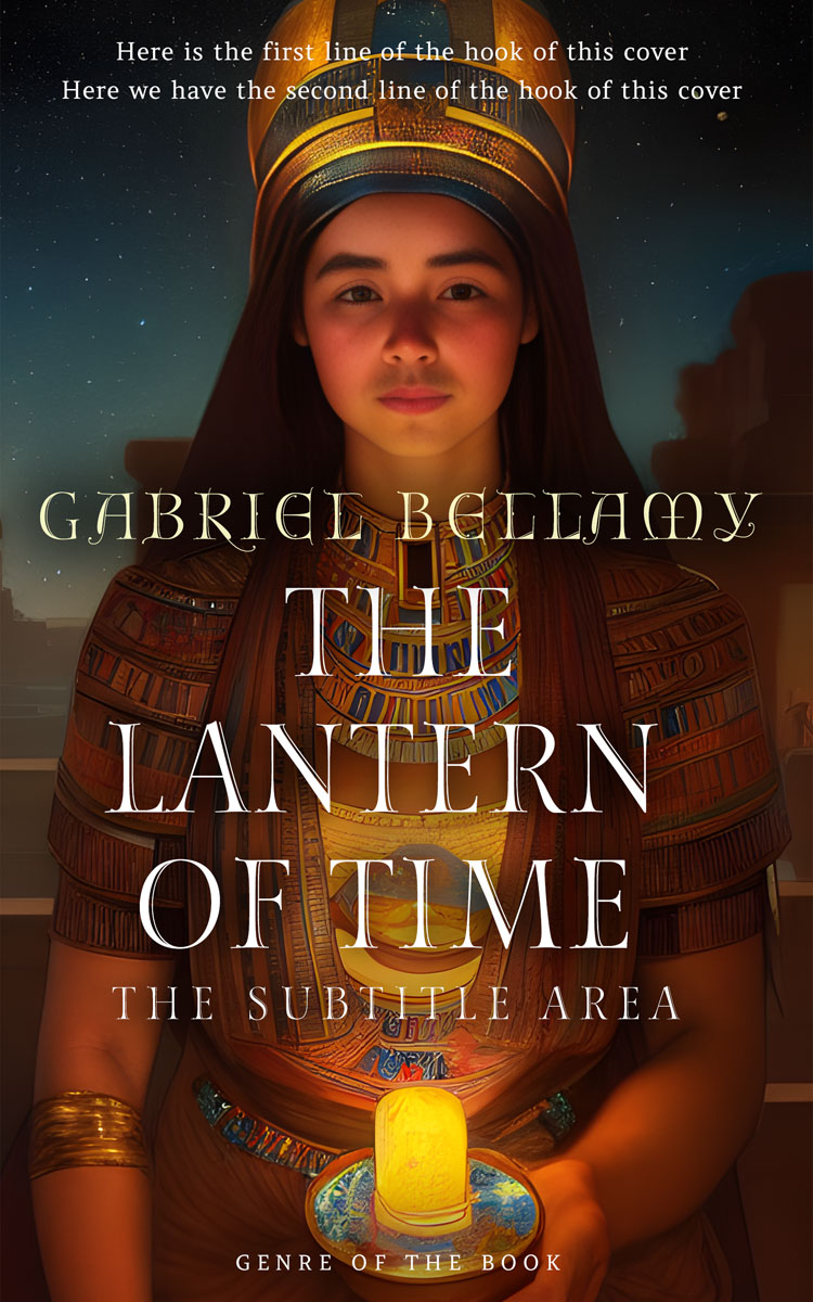 2D view of Premade Teen & Young Adult Book Cover - Eclipse