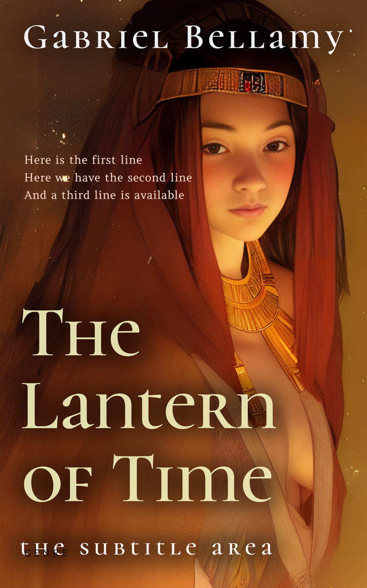 2D view of Premade Teen & Young Adult Book Cover - Hairy Heath