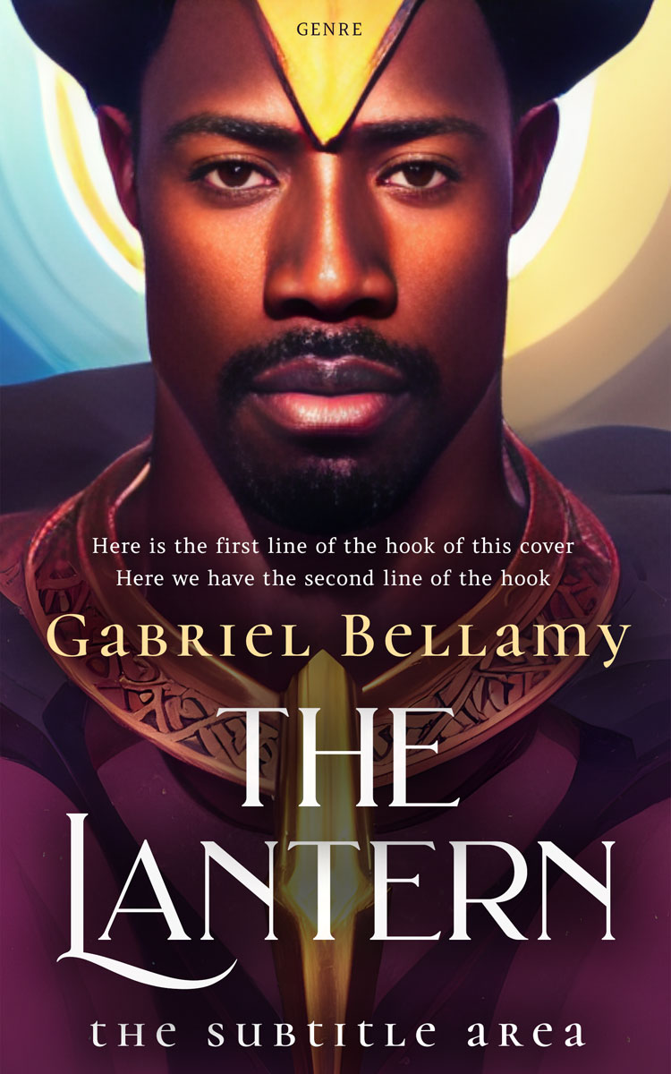 2D view of Premade Science Fiction Book Cover - Tamarind