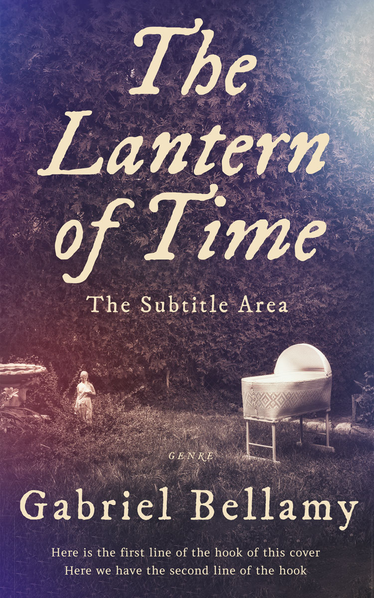 2D view of Premade Horror Book Cover - Voodoo