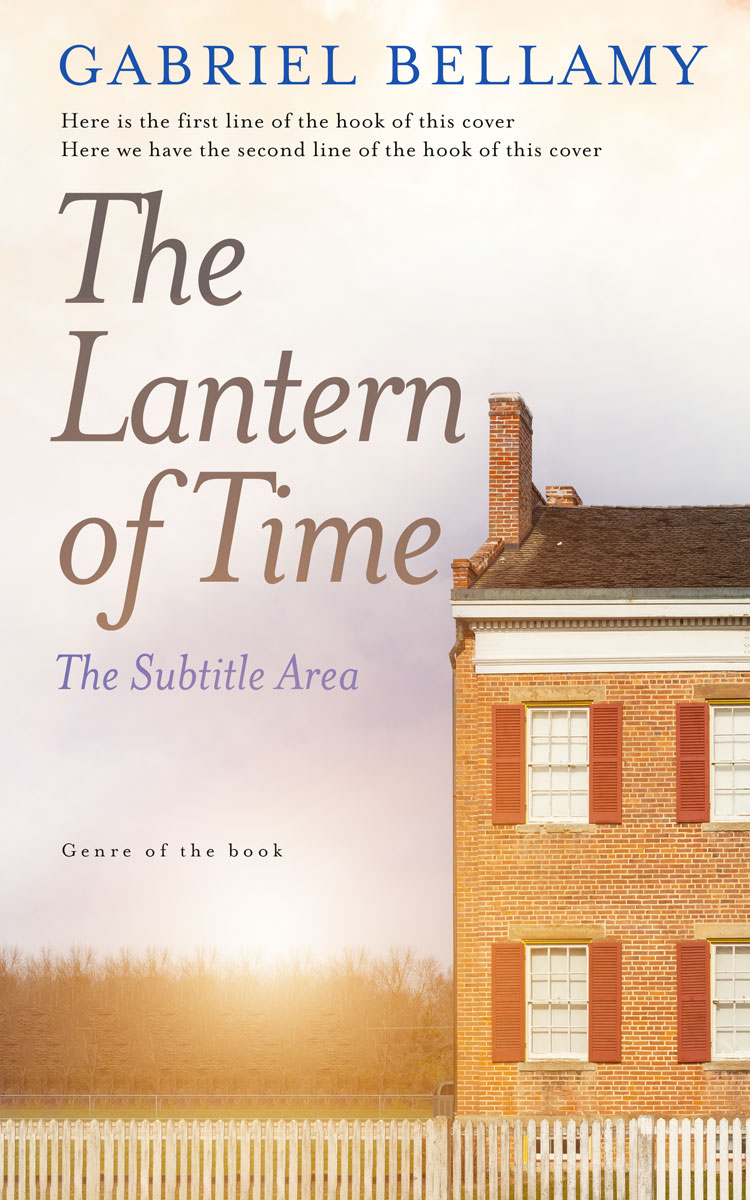 2D view of Premade Historical Book Cover - Merino