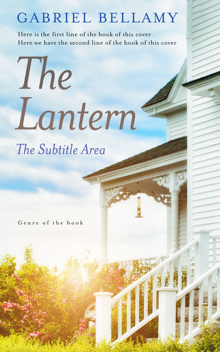 2D view of Premade Literary Fiction Book Cover - Geyser