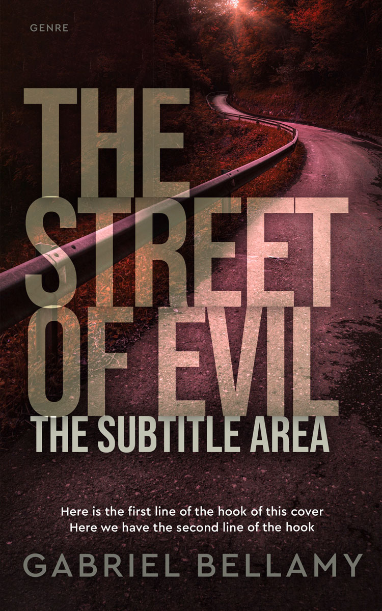 2D view of Premade Mystery & Thriller & Suspense Book Cover - Gondola