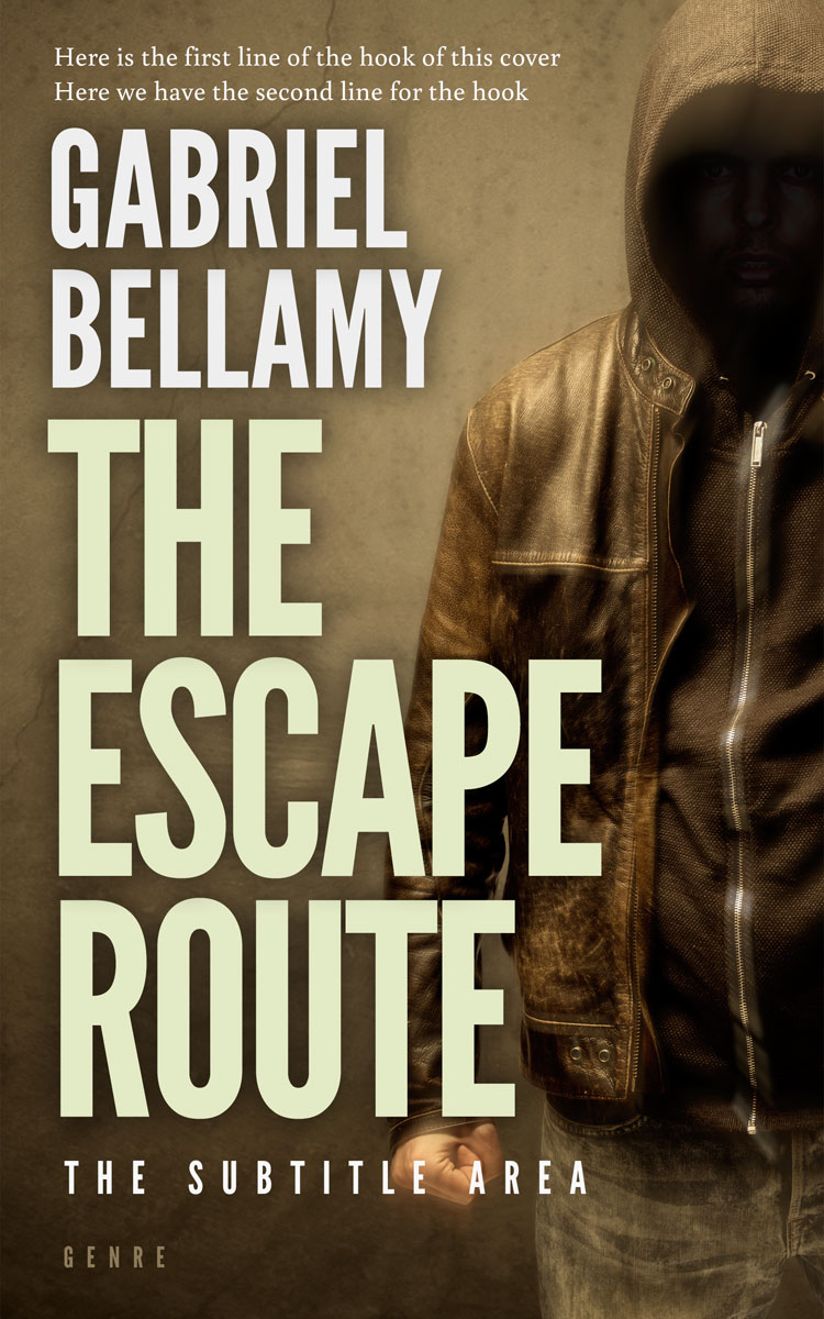 2D view of Premade Mystery & Thriller & Suspense Book Cover - Iroko