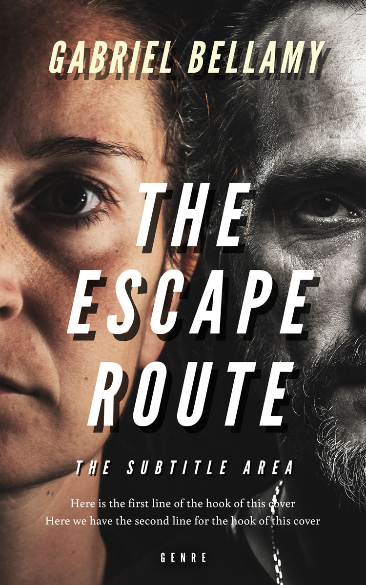 2D view of Premade Mystery & Thriller & Suspense Book Cover - Eunry