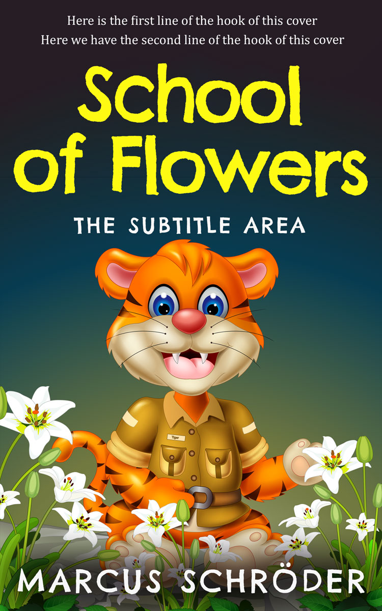 2D view of Premade Teen & Young Adult Book Cover - Anzac