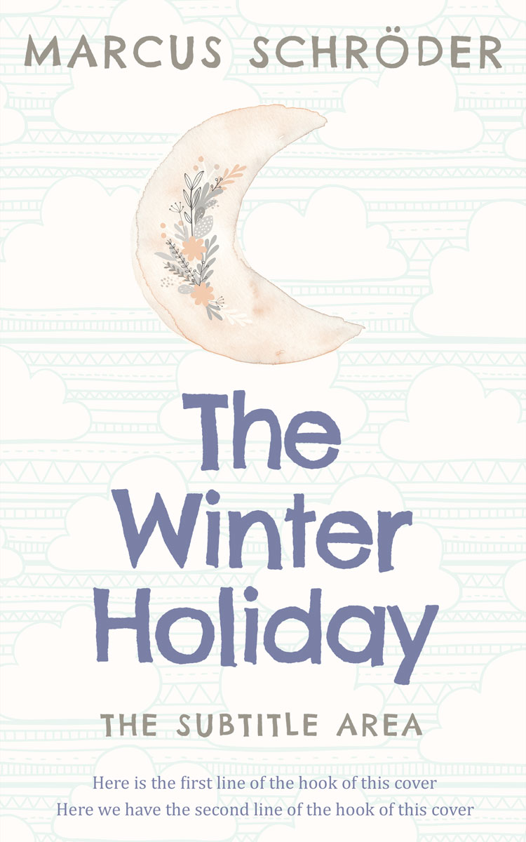 2D view of Premade Children's Book Cover - Gray Nurse