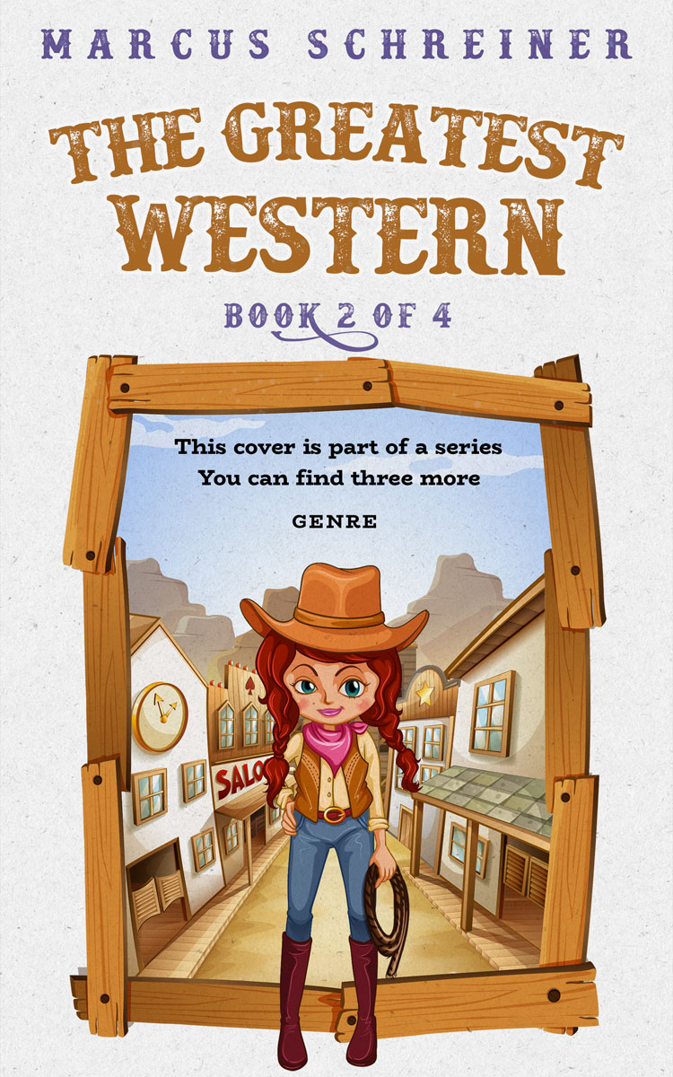 2D view of Premade Children's Book Cover - Mercury